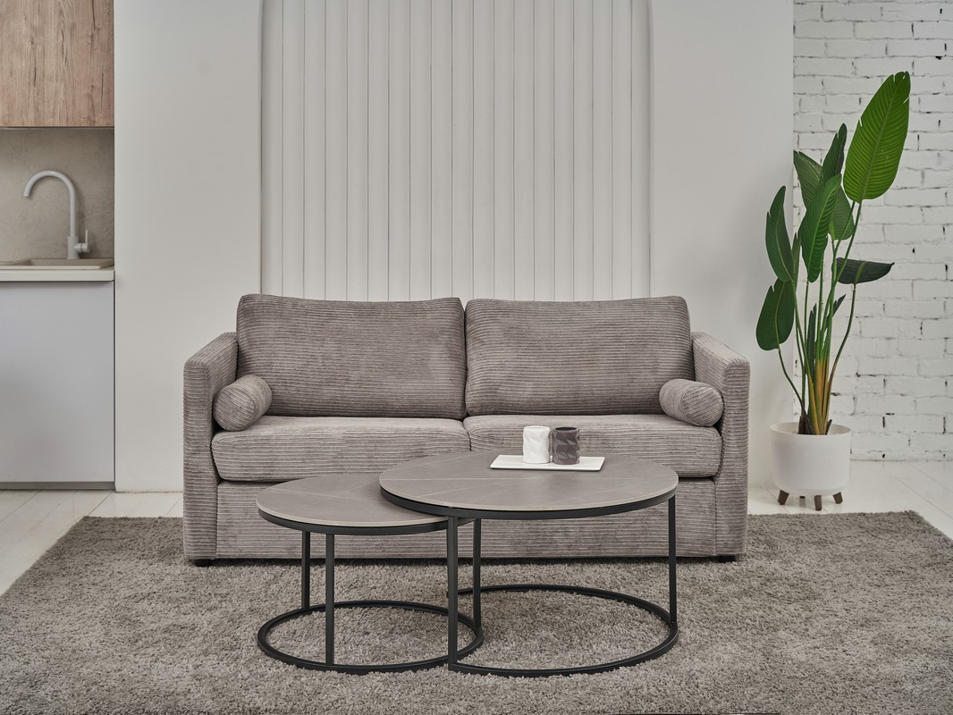 Зображення з  Комплект журнальних столів CT-35 Лоренза петра грей + чорний