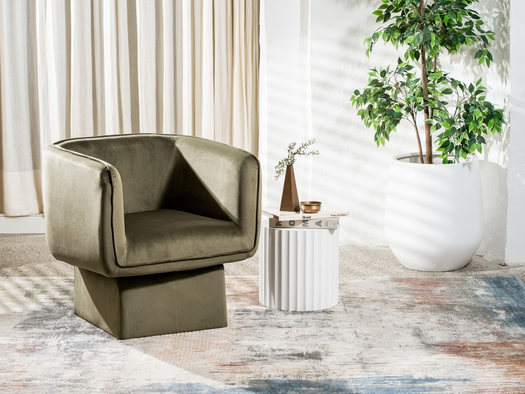 Зображення з  Поворотне крісло "Міріам" зелений мох