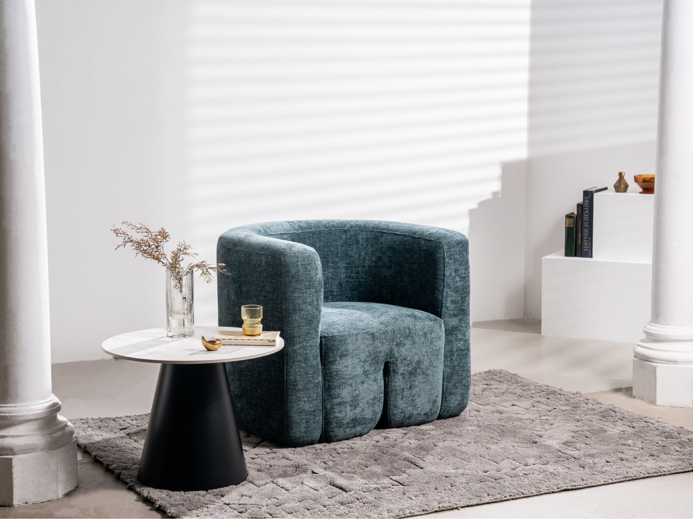 Зображення з  Крісло "Фаусто" морська хвиля