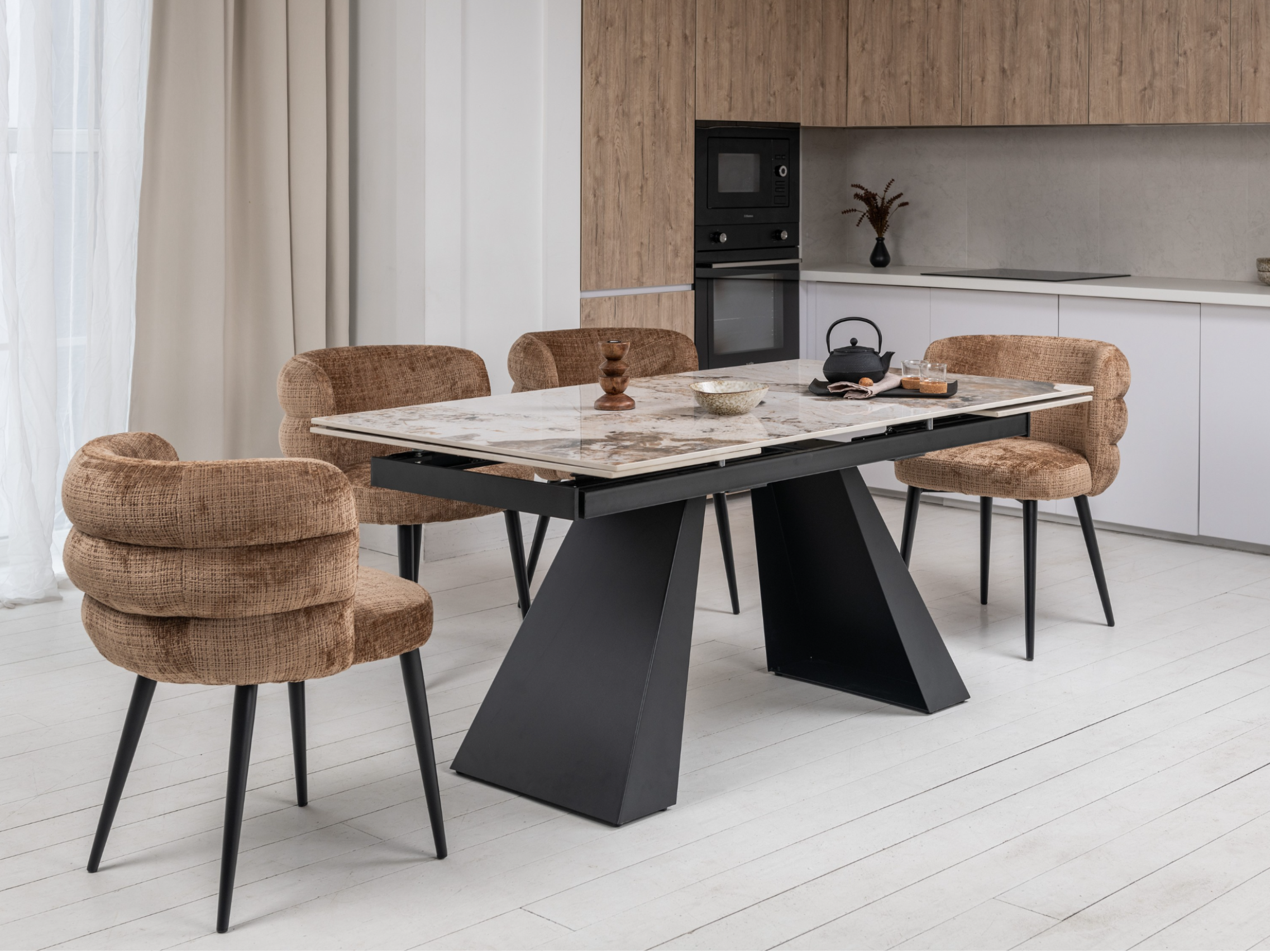 Зображення з  Стілець M-215 сандал + чорний