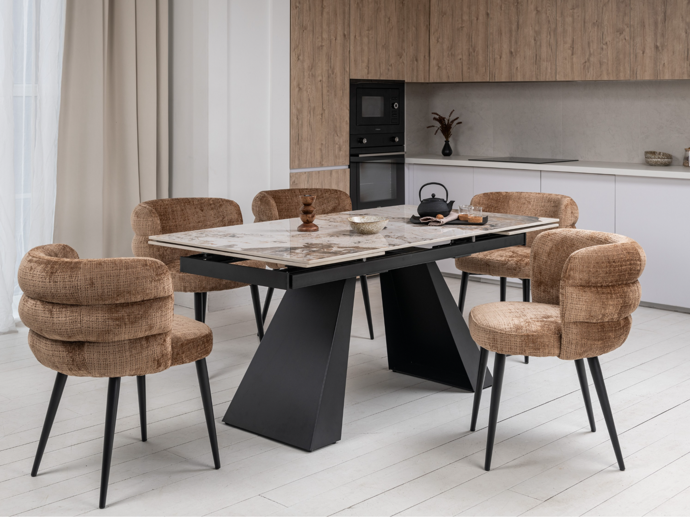 Зображення з  Стілець M-215 сандал + чорний