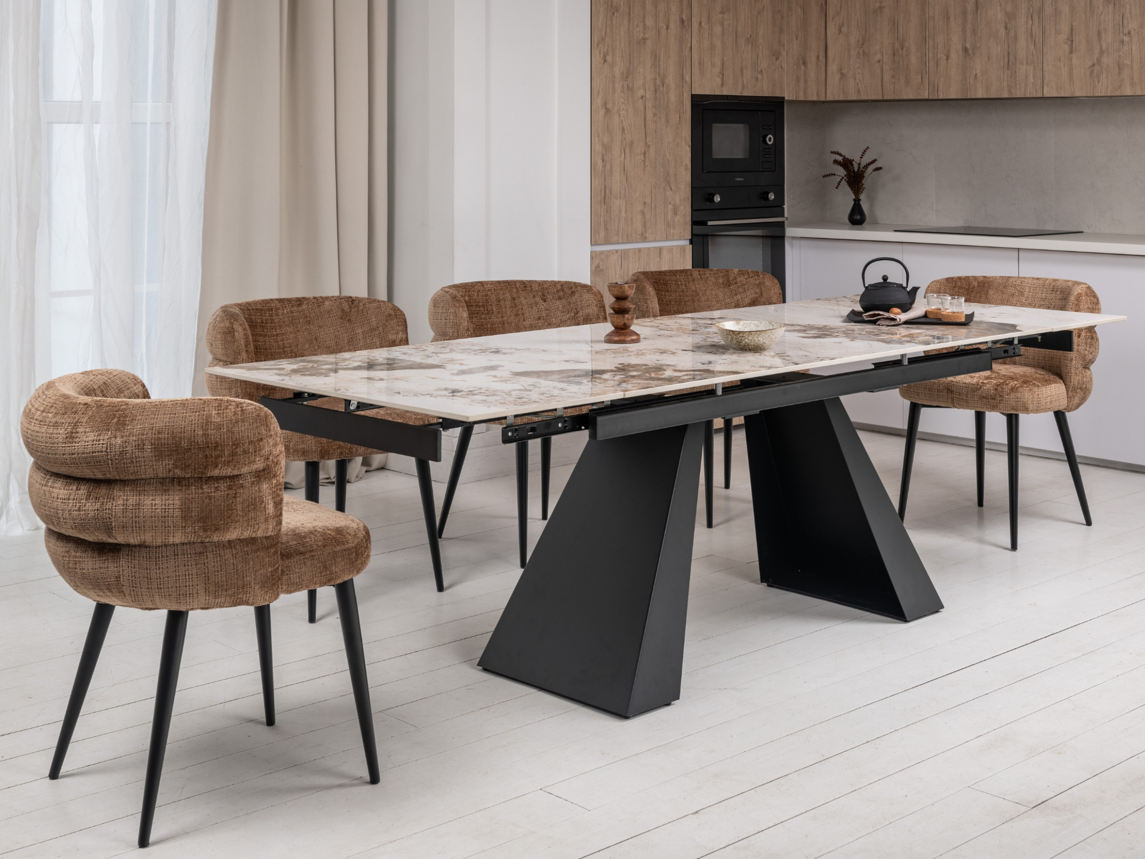 Зображення з  Стілець M-215 сандал + чорний