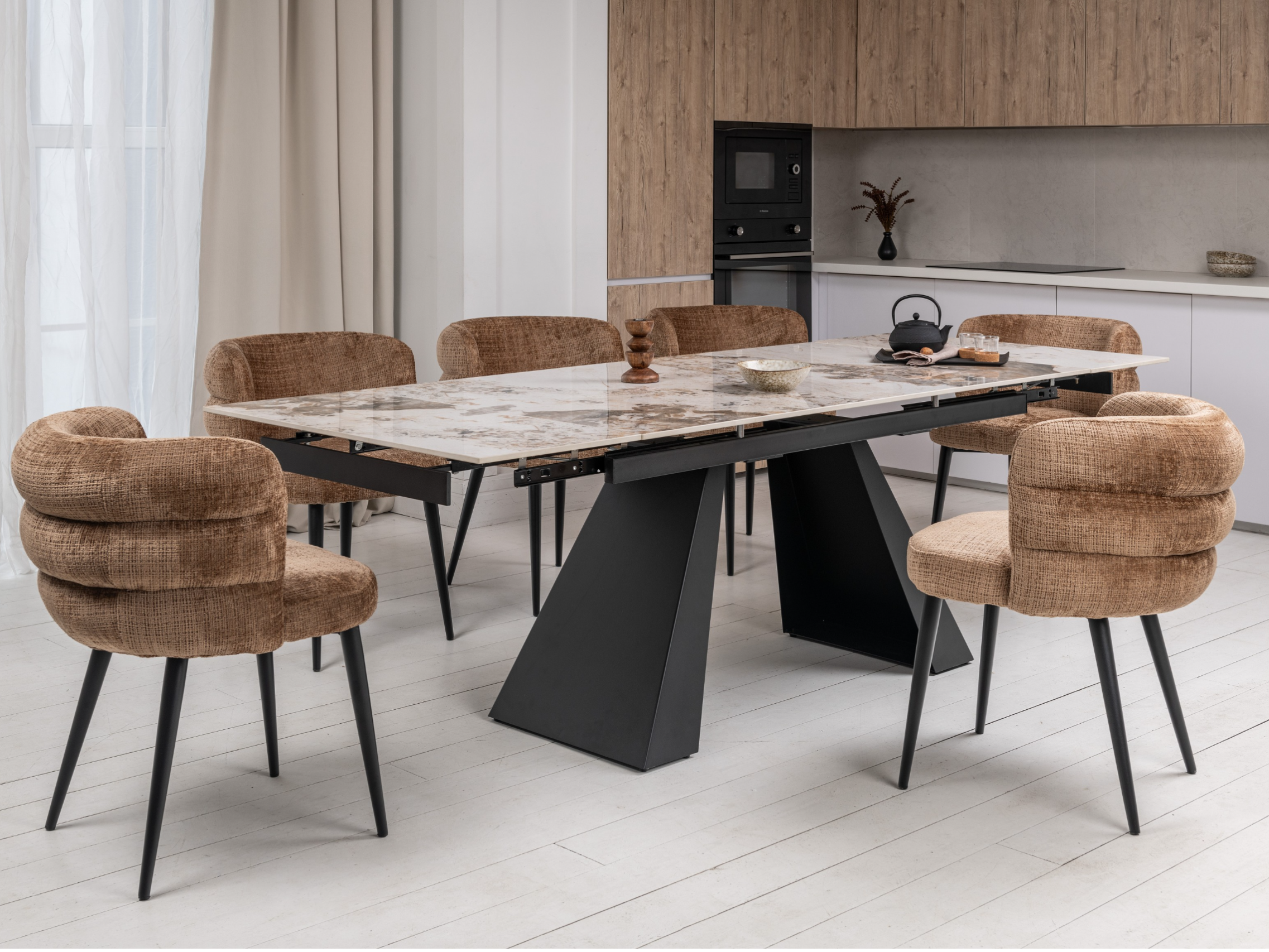 Зображення з  Стілець M-215 сандал + чорний