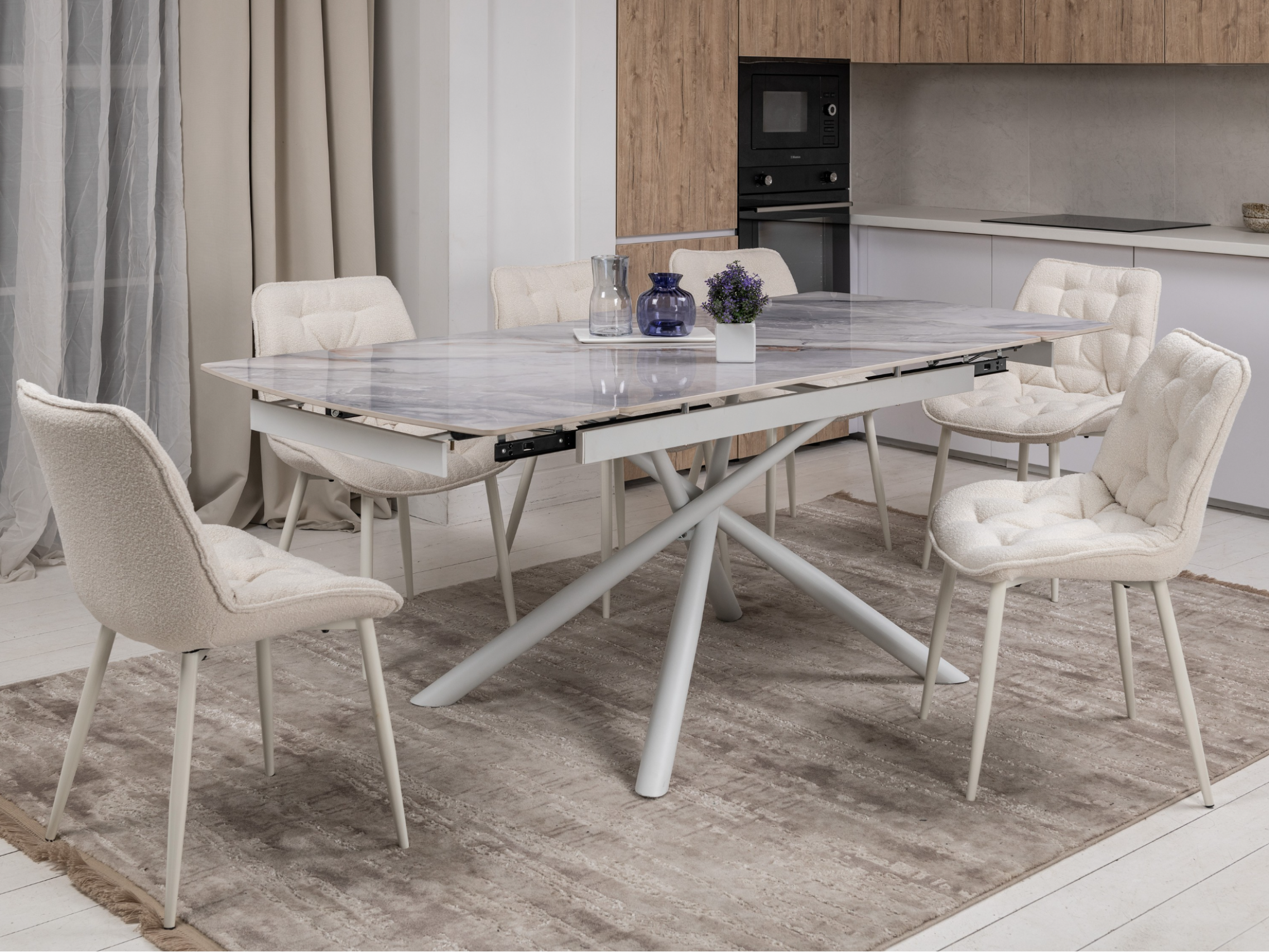 Зображення з  Керамічний стіл Піно TML-1200-1 айсберг + білий