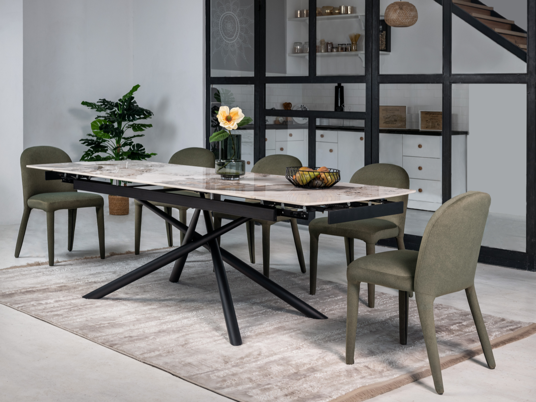 Зображення з  Керамічний стіл Піно TML-1200 патагонія + чорний