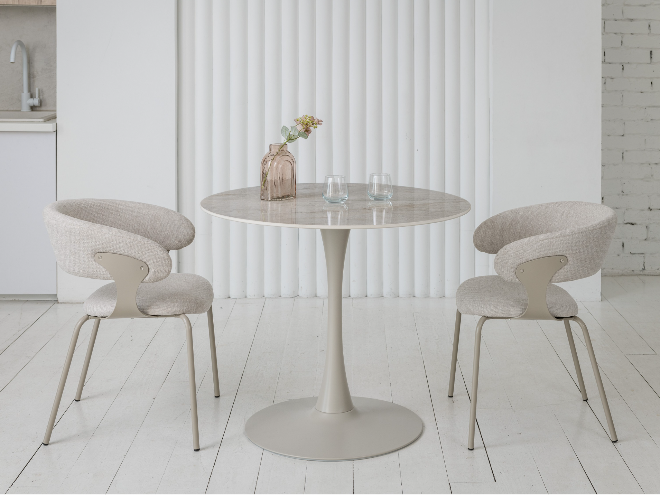 Зображення з  Стіл обідній T-325 містік грей + капучино