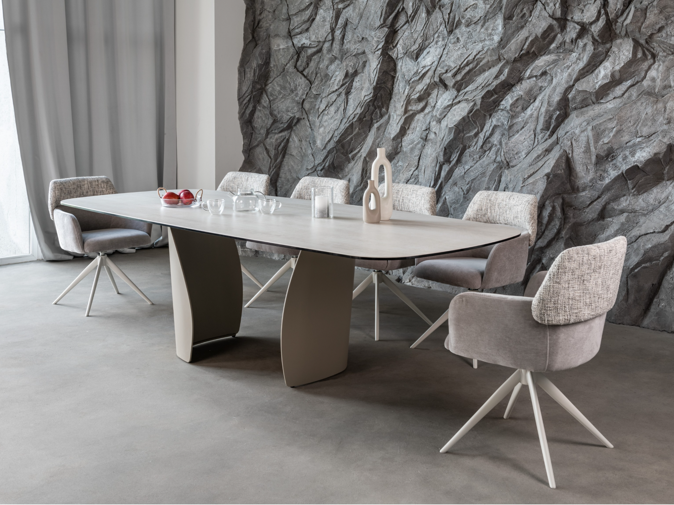 Зображення з  Керамічний стіл Паола TML-1265 сендвейв + бежевий