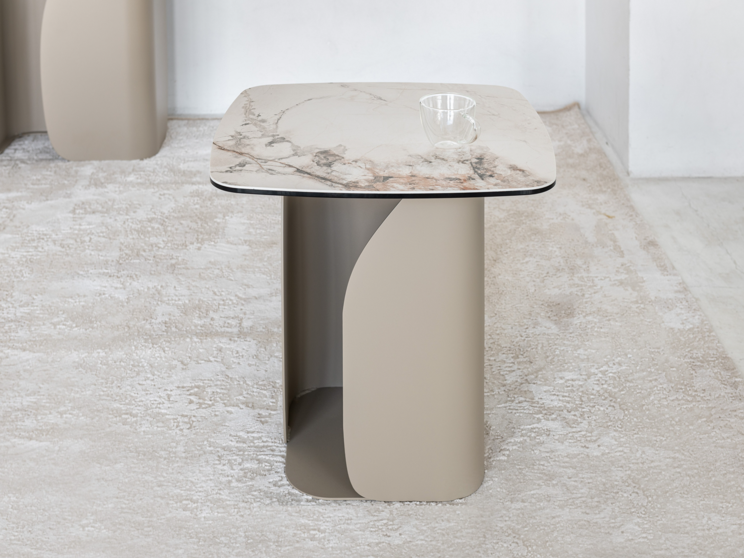 Зображення з  Кавовий стіл "Крістіано" аврора голд + бежевий