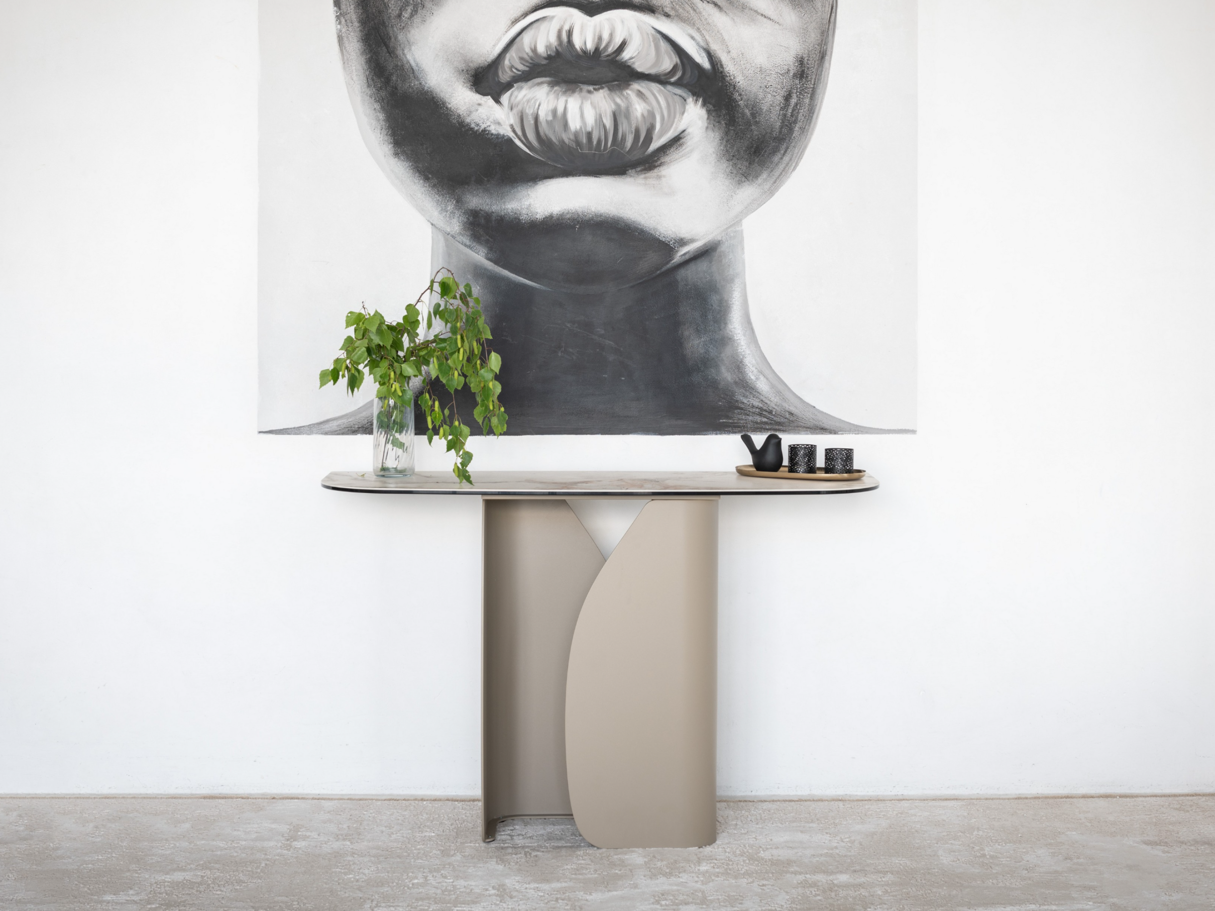 Зображення з  Консоль "Крістіано" аврора голд + бежевий