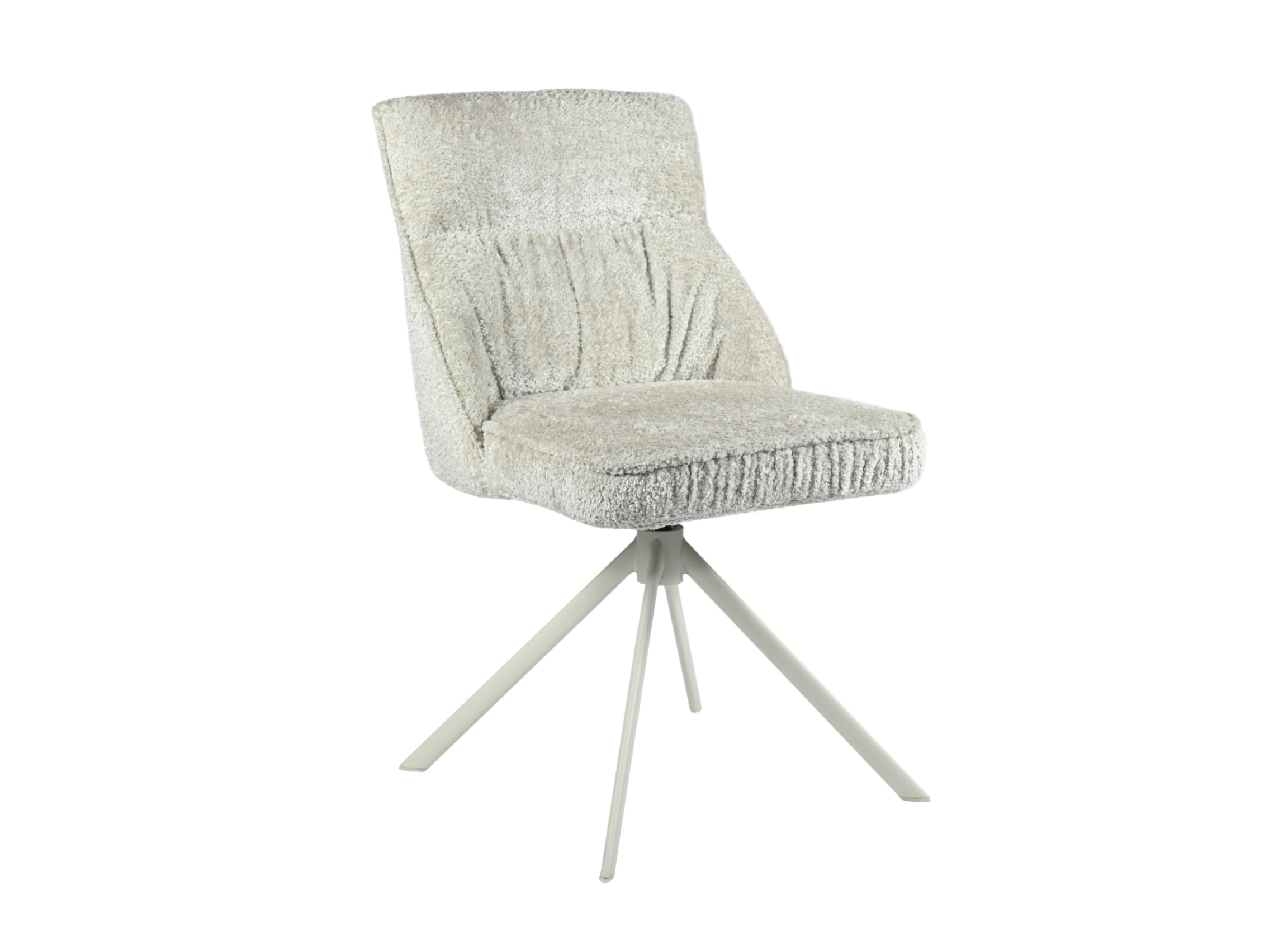 Зображення з  Стілець поворотний R-168 перлинний нюд + білий