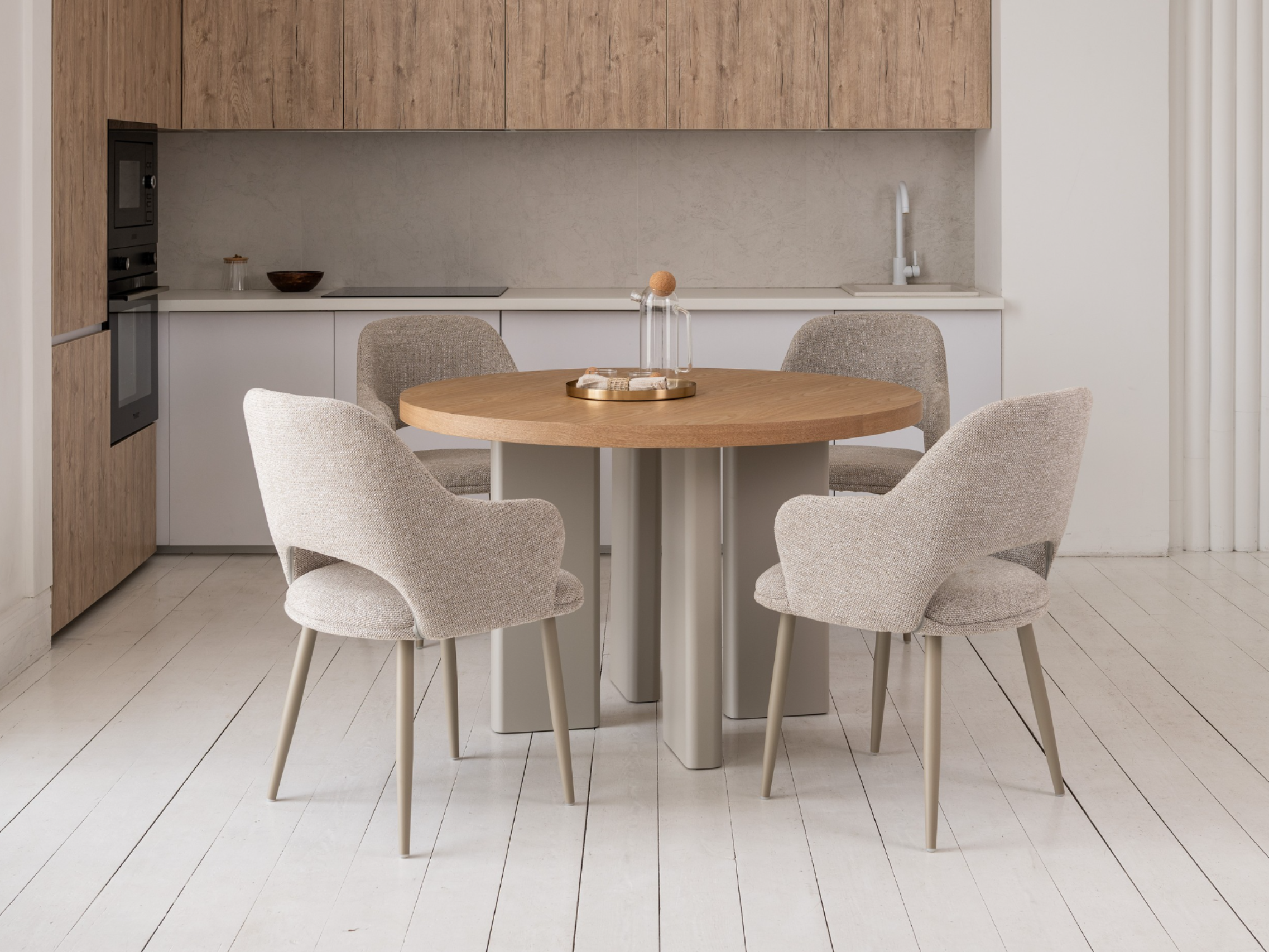 Зображення з  Стіл шпоноване МДФ Амбра TM-235 ясень + теплий пісок