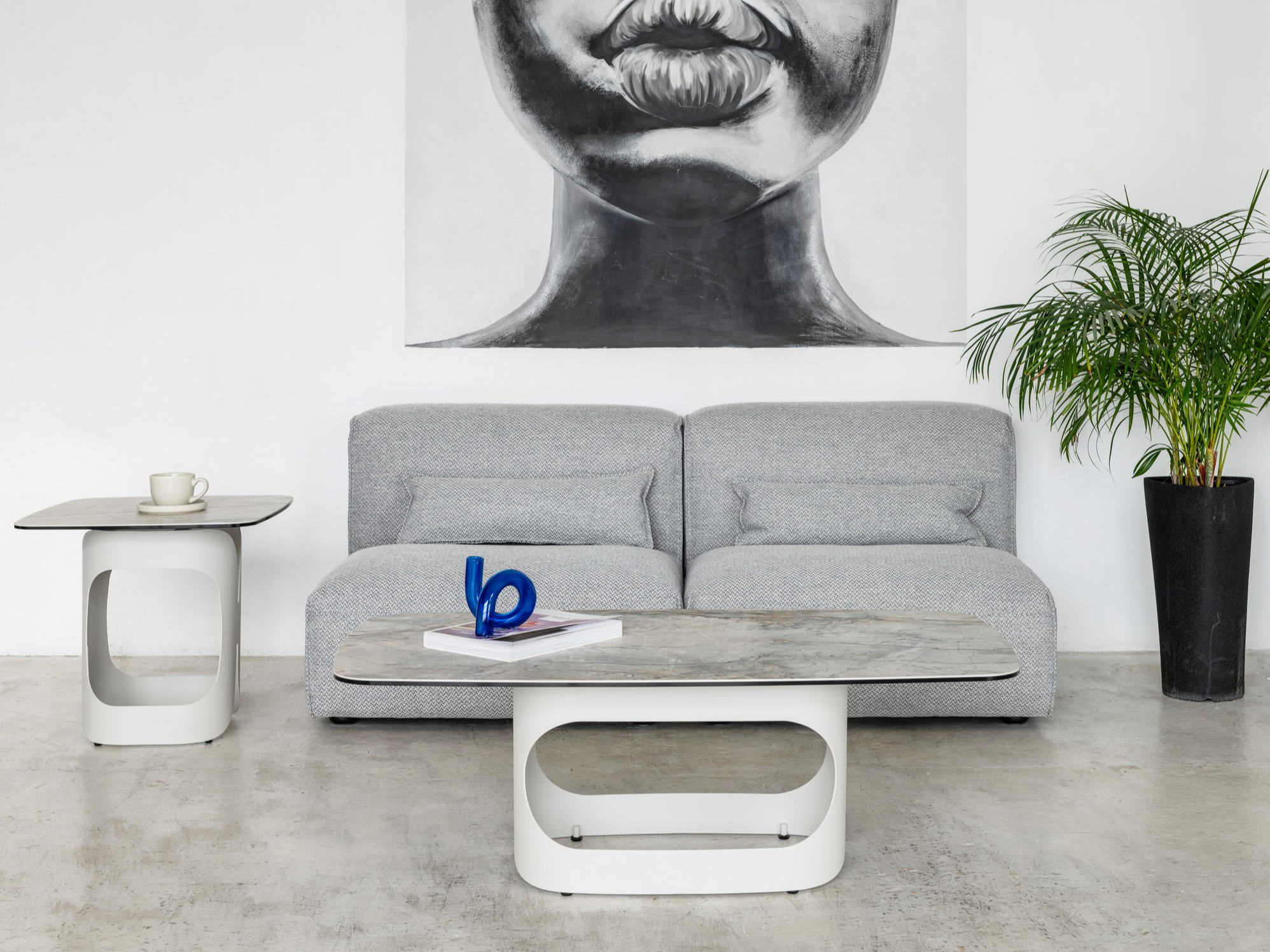 Зображення з  Журнальний стіл "Арно" сілвер рівер + айворі