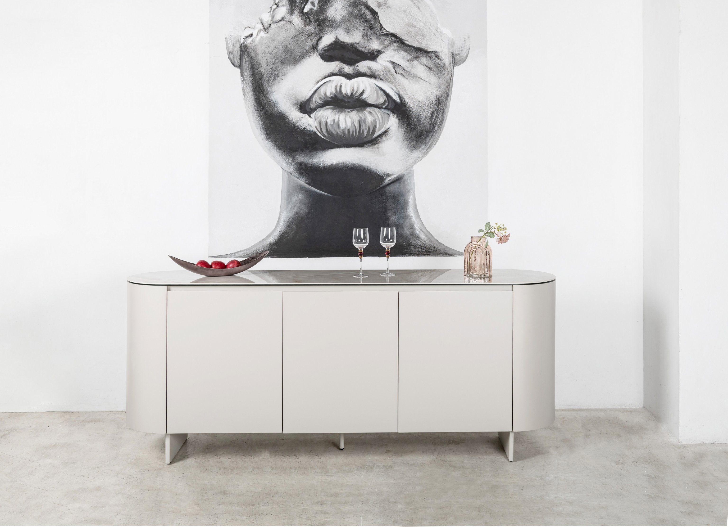 Зображення з  Буфет "Лунаріо" айворі онікс + айворі