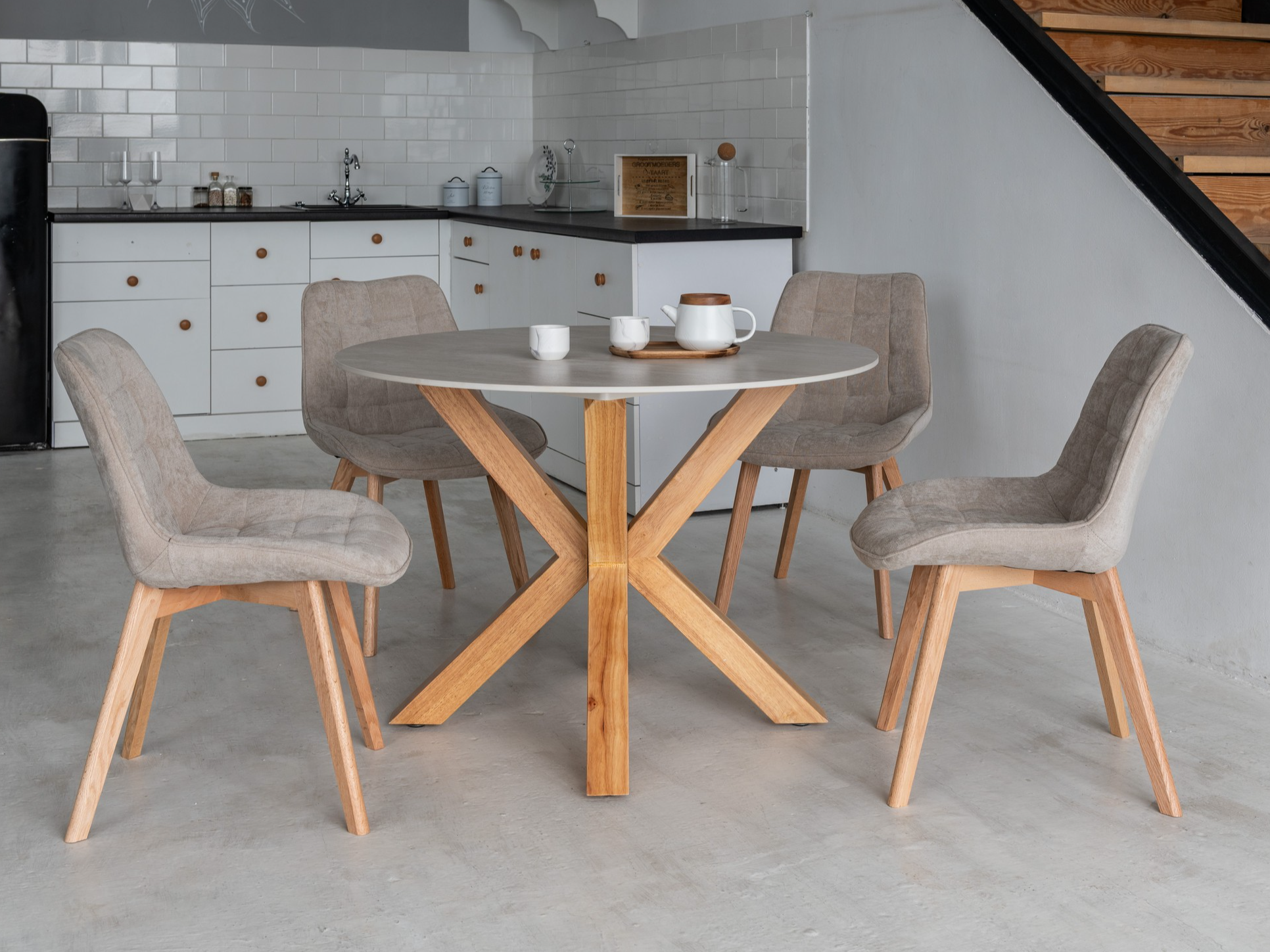 Зображення з  Керамічний стіл TM-237 вуд вейн + натуральний каучук