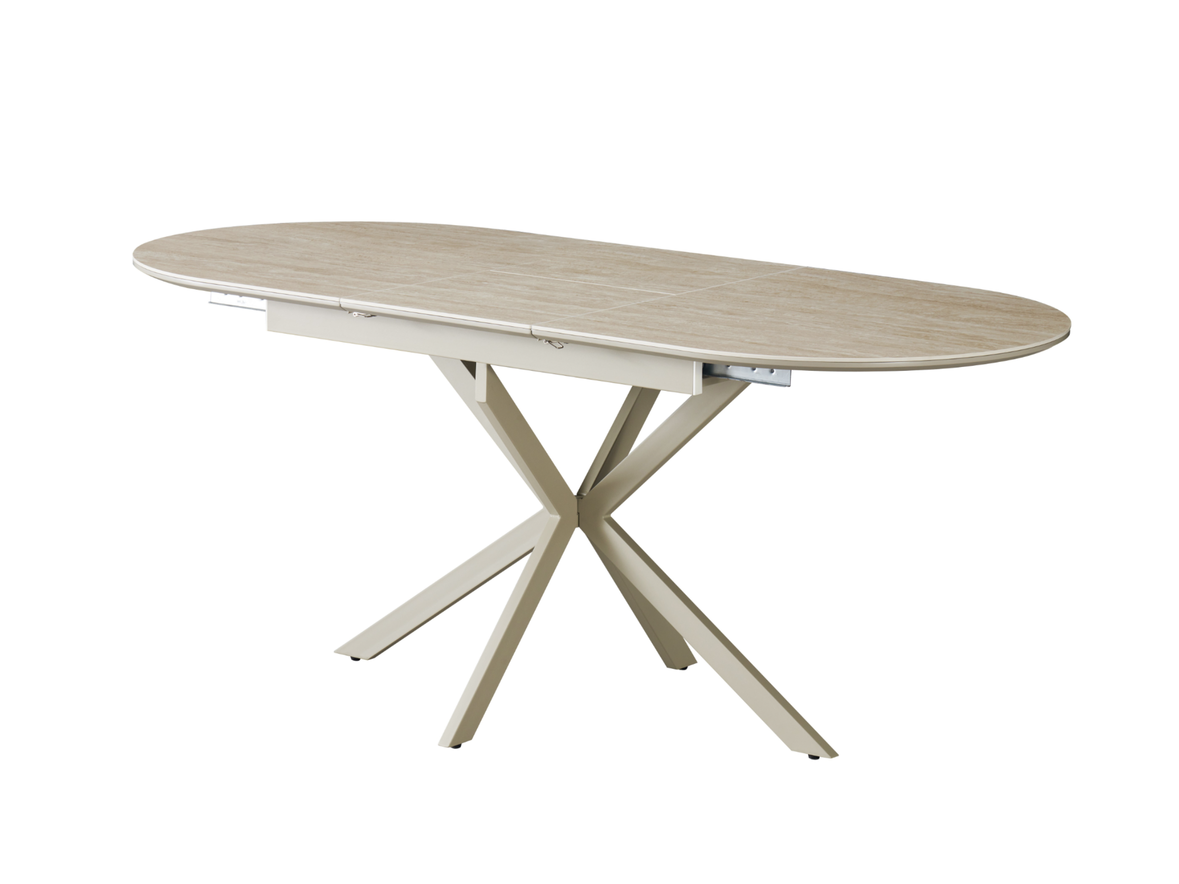 Зображення з  Керамічний стіл Верона TML-1335 римський травертін + капучино