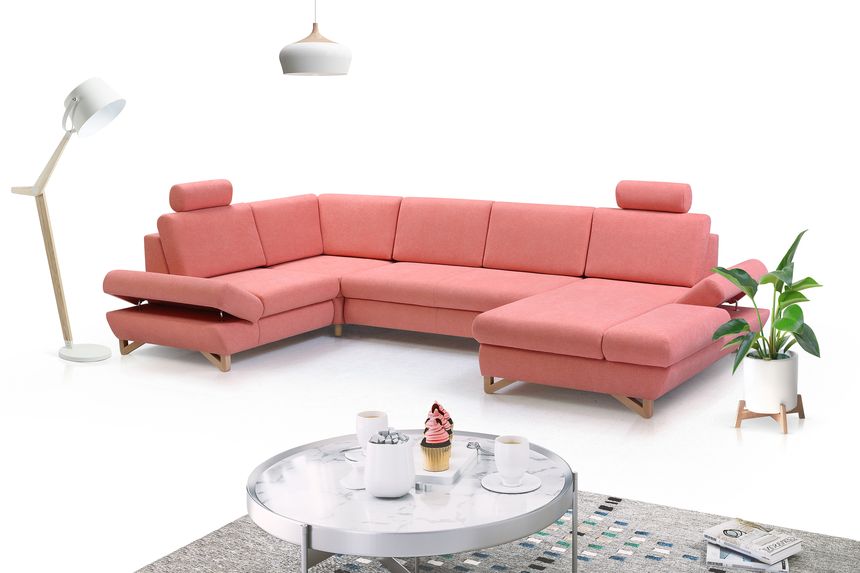 Зображення з  Диван кутовий розкладний АВЕСТА IV / AVESTA IV на ніжках Perfect Home Польща