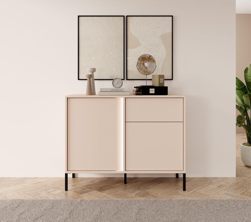 Зображення з  Комод Perfect Home Даст / Dast 2-дверний з 1 шухлядою 2DS/104 Беж