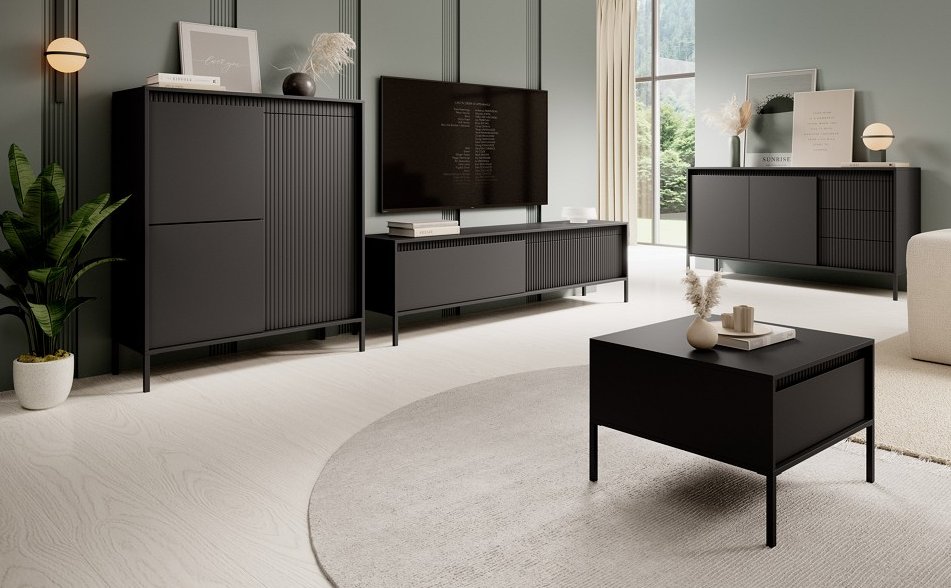 Зображення з  Стінка Perfect Home Сенсо / Senso A Чорний