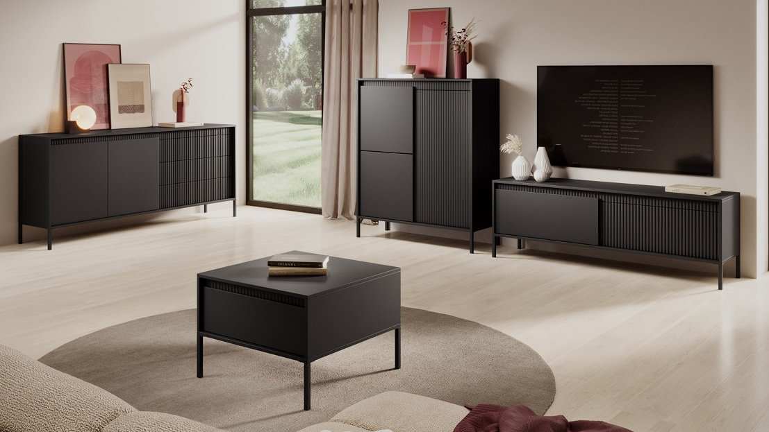 Зображення з  Стінка Perfect Home Сенсо / Senso C Чорний