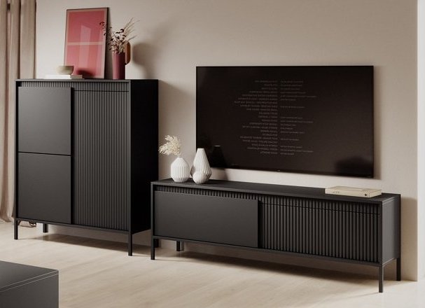 Зображення з  Стінка Perfect Home Сенсо / Senso D Чорний