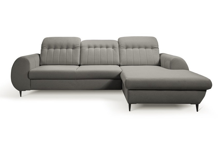 Зображення з  Диван кутовий розкладний Б'ЯНКО / BIANCO Davis Monolith 92 правий на ніжках Perfect Home Польща Готовий до відправки