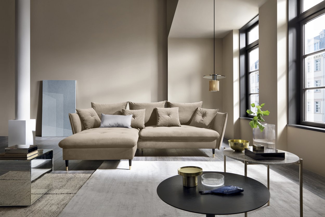 Зображення з  Диван кутовий розкладний ГЛАМ / GLAM Perfect Home Польща