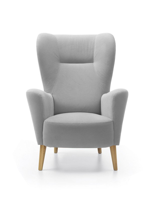 Зображення з  Крісло м'яке НЕКСТ / NEXT бежеві ніжки Perfect Home Польща