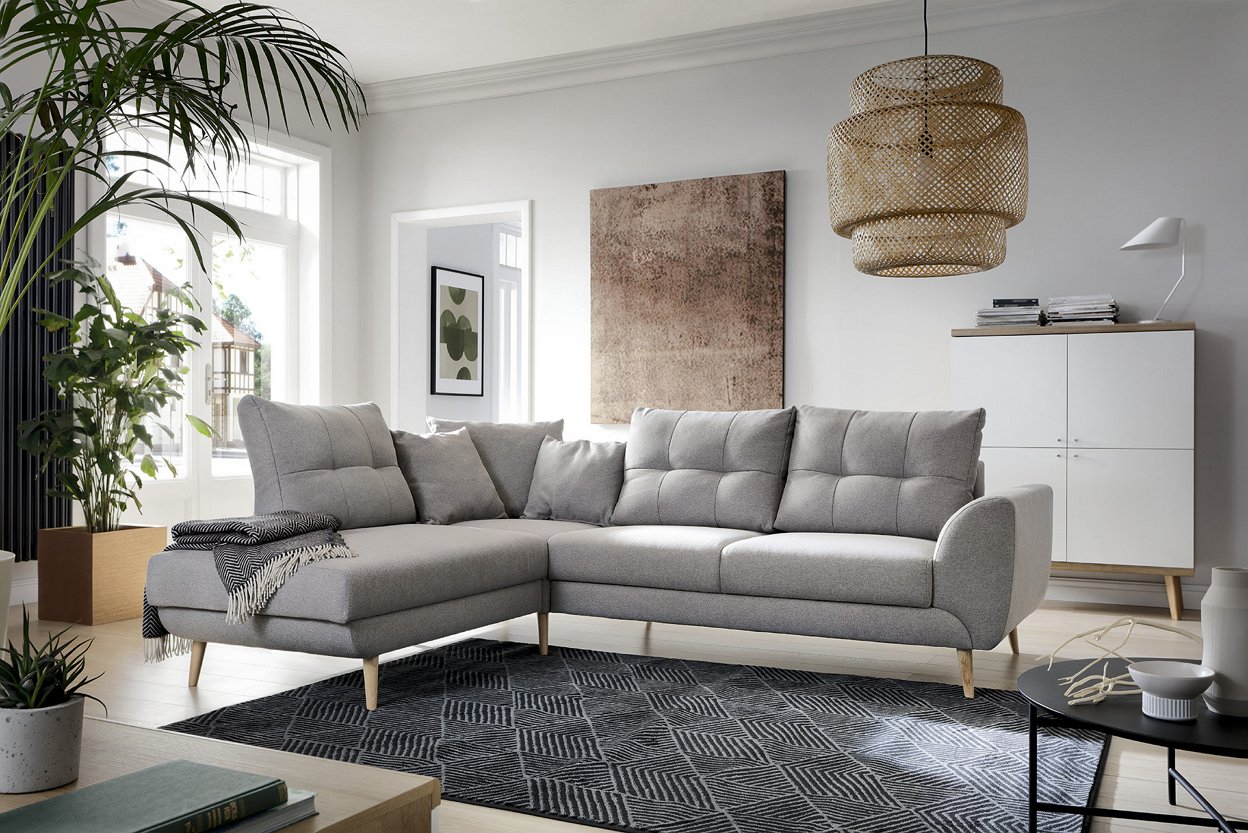 Зображення з  Диван кутовий розкладний СТЕЙ / STAY на ніжках Perfect Home Польща