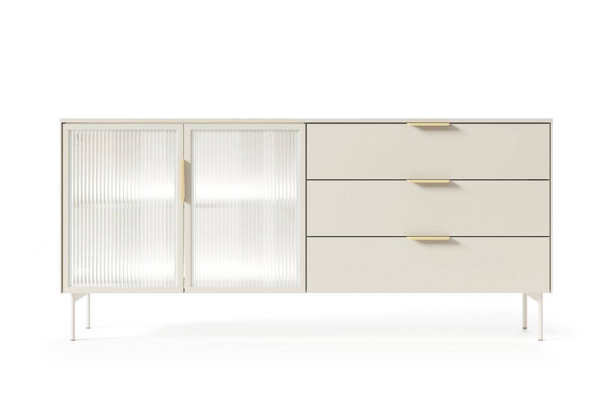 Зображення з  Комод з підсвіткою Perfect Home Лумі / Lumi 2D3S/181 2-дверний з 3 шухлядами Кашемір