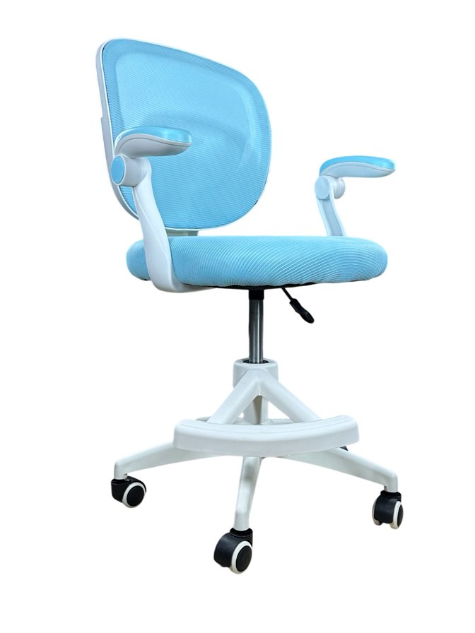 Зображення з  Крісло обертове дитяче OC-939 Perfect Home Україна Блакитний