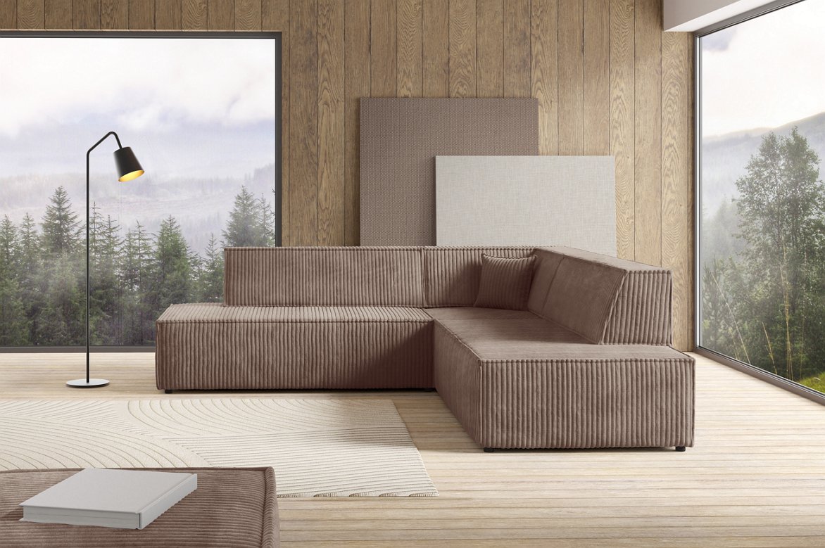 Зображення з  Диван кутовий розкладний ТІЛІЯ II / TILIA II Laski Perfect Home Польща