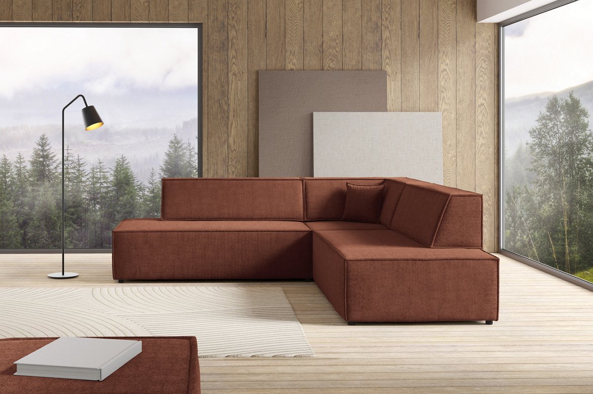 Зображення з  Диван кутовий розкладний ТІЛІЯ II / TILIA II Laski Perfect Home Польща