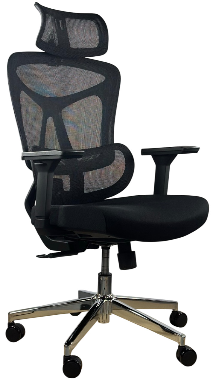 Зображення з  Крісло офісне/комп'ютерне преміум HQOC-13AM Perfect Home Україна Чорний