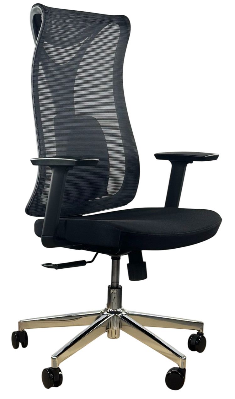 Зображення з  Крісло офісне/комп'ютерне преміум HQOC-17 Perfect Home Україна Чорний