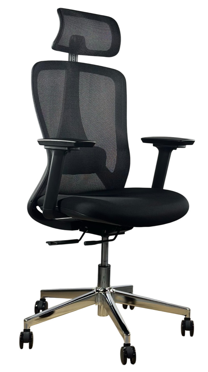 Зображення з  Крісло офісне/комп'ютерне преміум HQOC-23A Perfect Home Україна Чорний