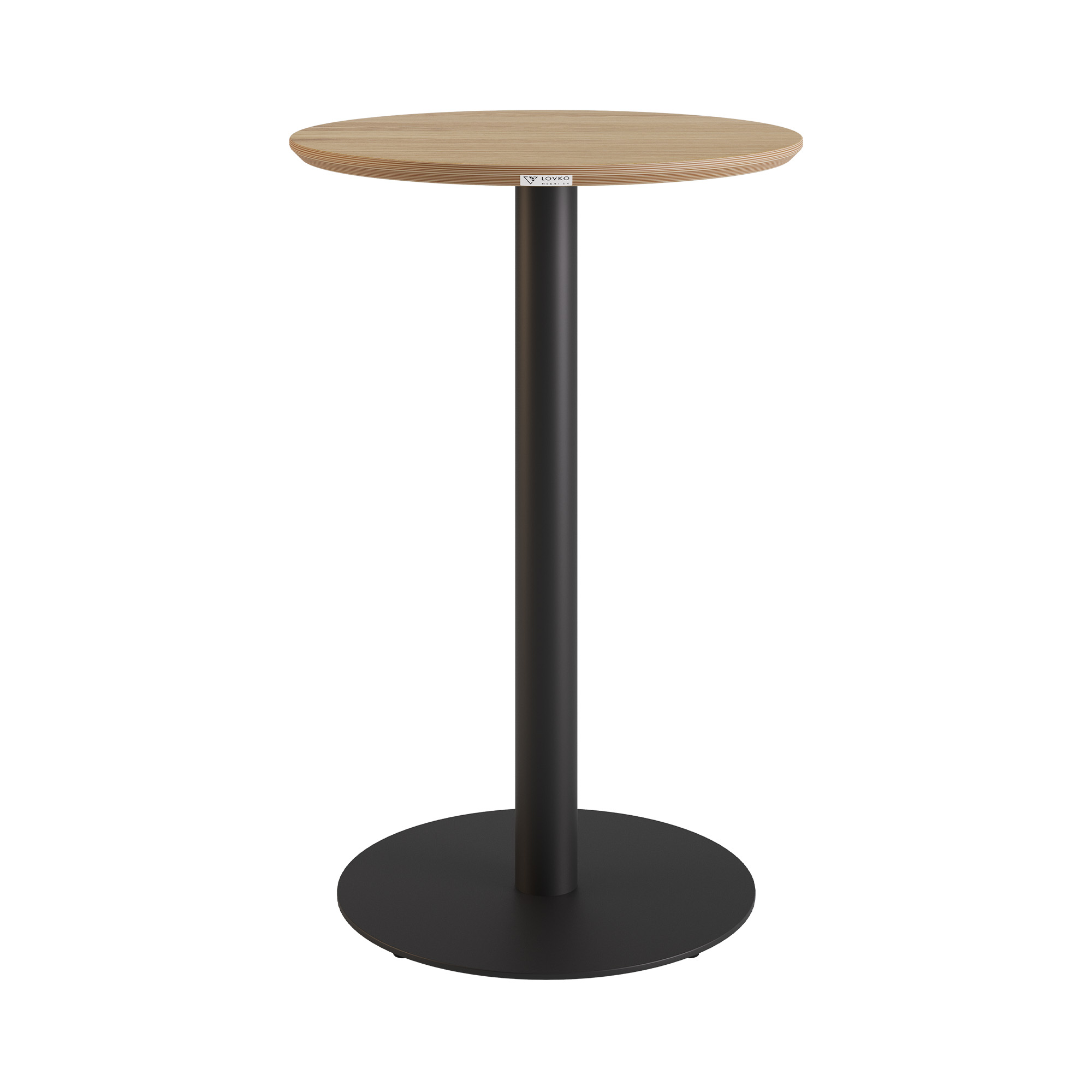 Зображення з  Стіл Lovko Soul d-50 чорний 32059005