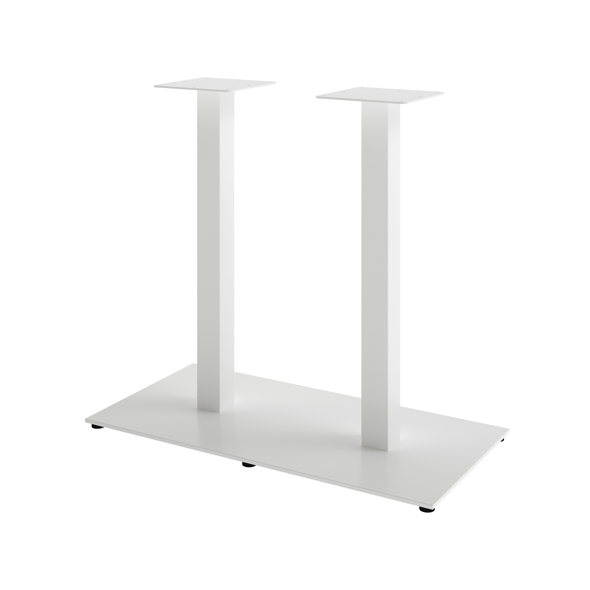 Зображення з  Опора Lovko Quadro Double h-725 400х750 / 6 мм біла 70779016