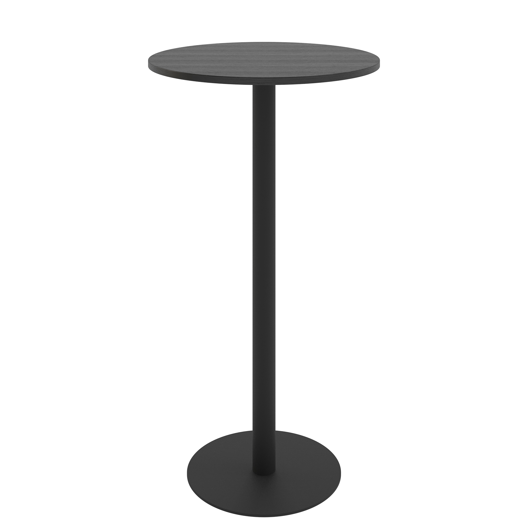 Зображення з  Стіл Lovko Soul light bar d-60 чорний метал / чорне ДСП (текстура) 56039005