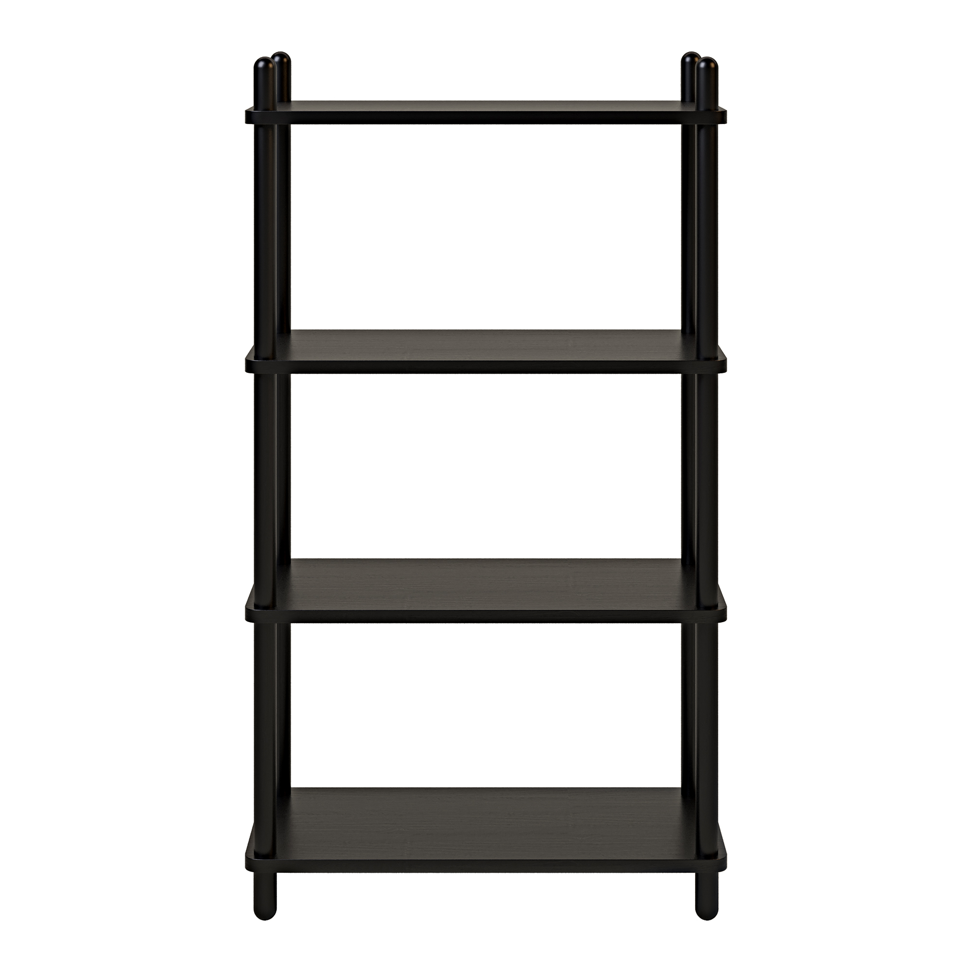 Зображення з  Полиця Lovko Dao #1-4 чорний дуб 90030104