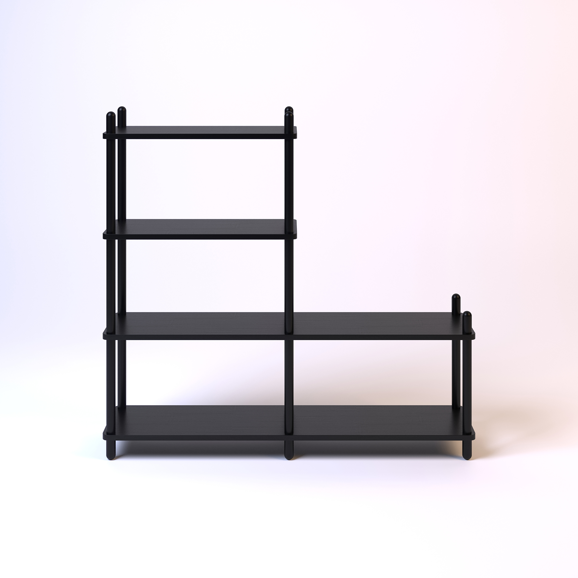 Зображення з  Полиця Lovko Dao #5 чорний дуб 90030500