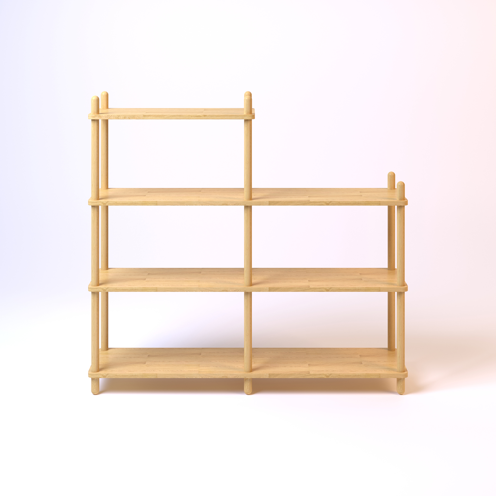 Зображення з  Полиця Lovko Dao #6 натуральний дуб 90000600