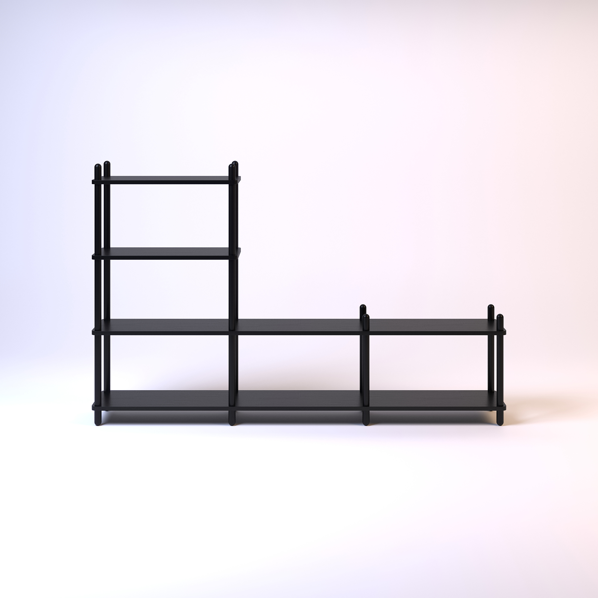 Зображення з  Полиця Lovko Dao #7 чорний дуб 90030700