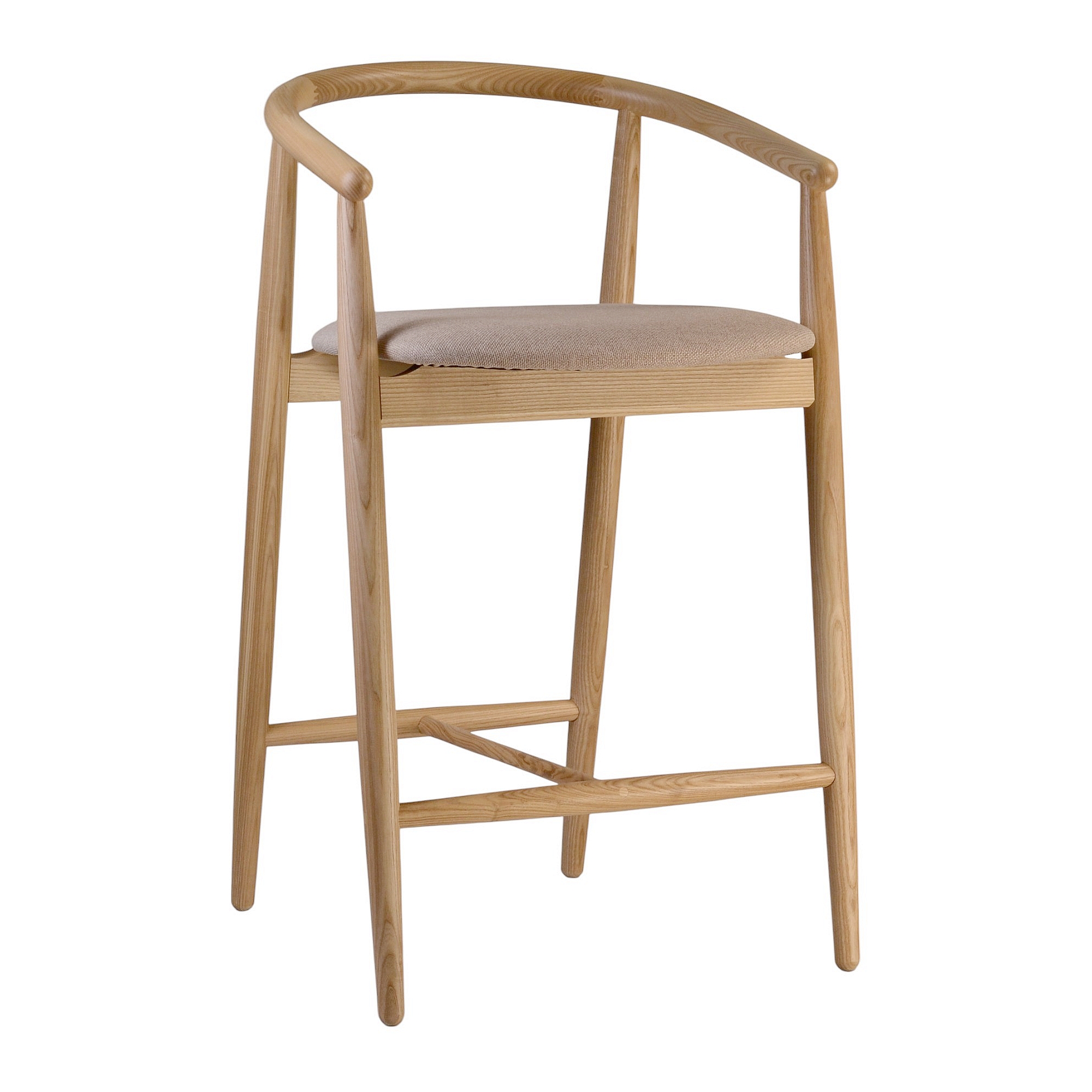 Зображення з  Стілець напівбарний Lovko Mamont натуральний ясен 26900000