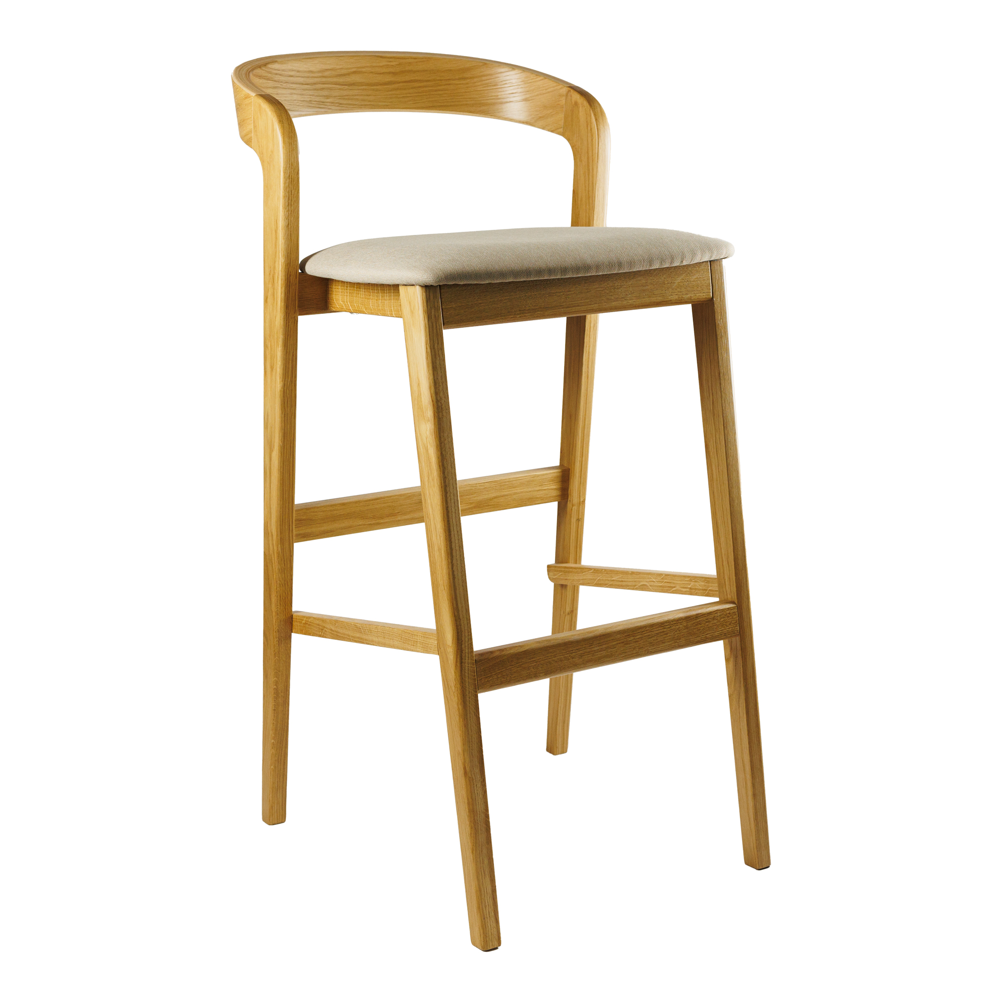 Зображення з  Стілець барний Floki New натуральний дуб