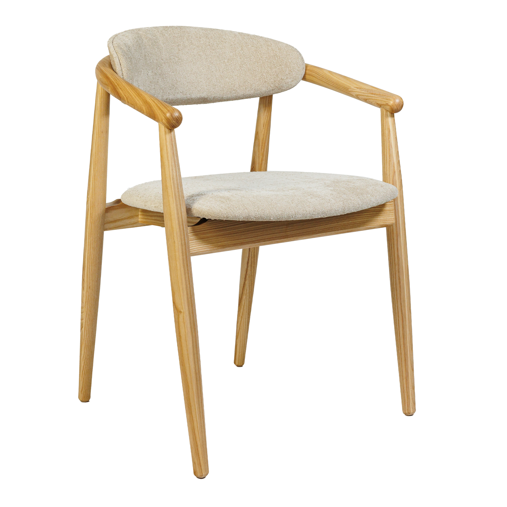 Зображення з  Стілець Mamont soft натуральний ясен / Magenta 13