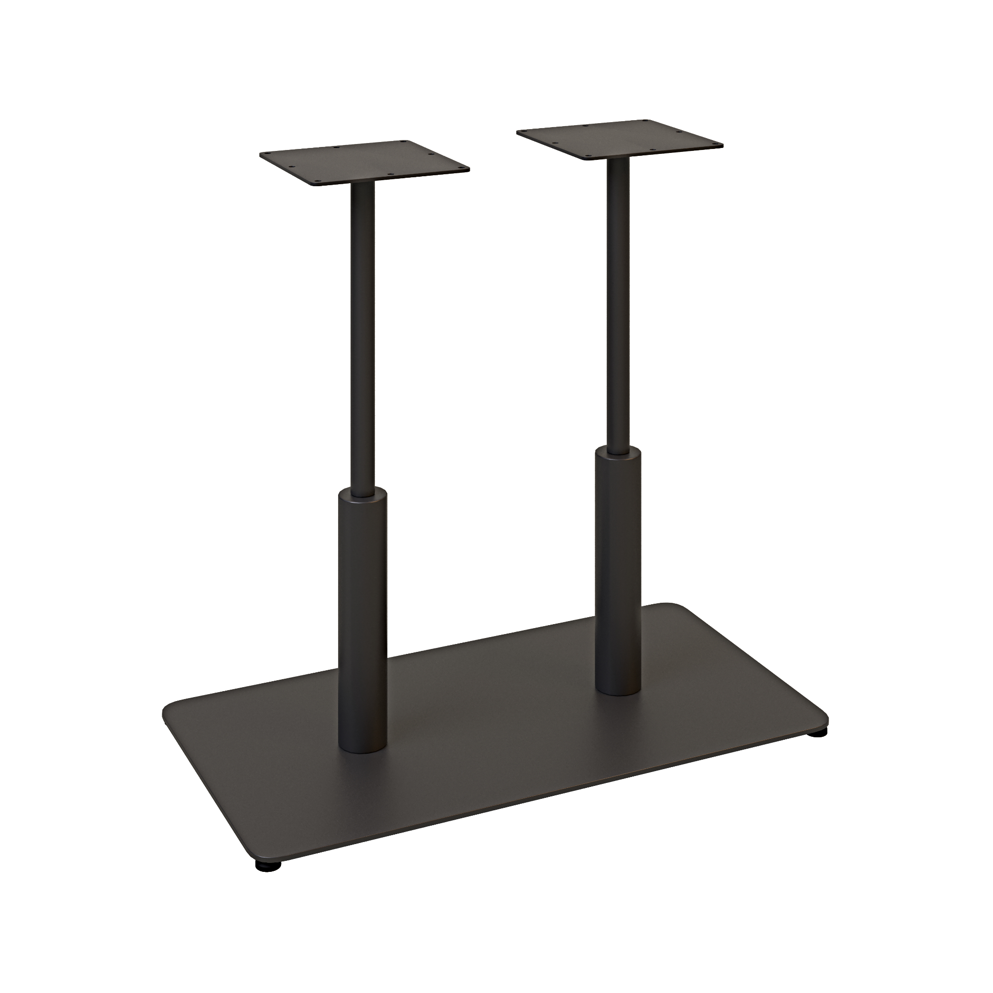 Зображення з  Опора Ibiza Soft Double h-725 750х400 / 6 мм чорна