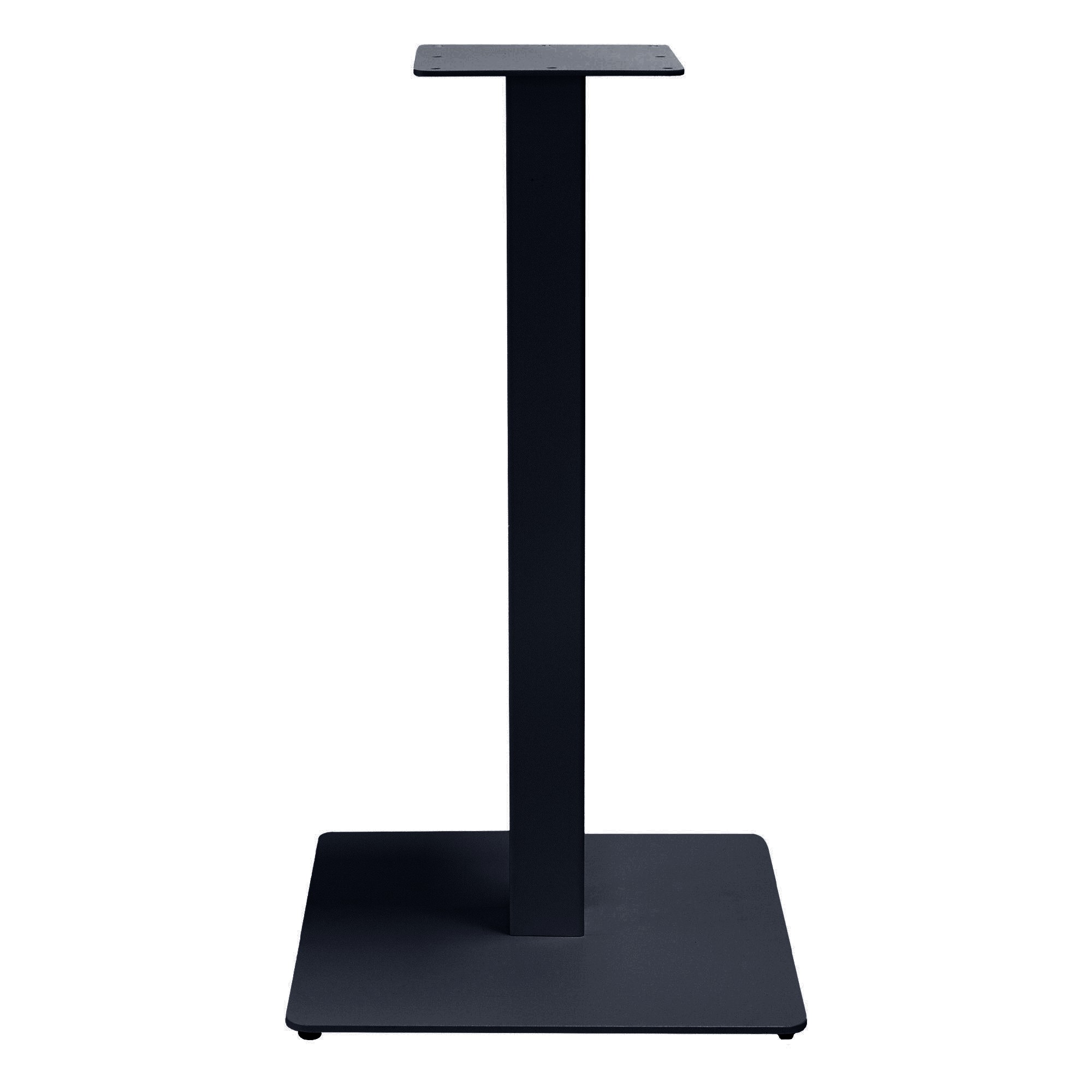 Зображення з  Опора Quadro Soft h-725 500х500 / 8 мм чорна