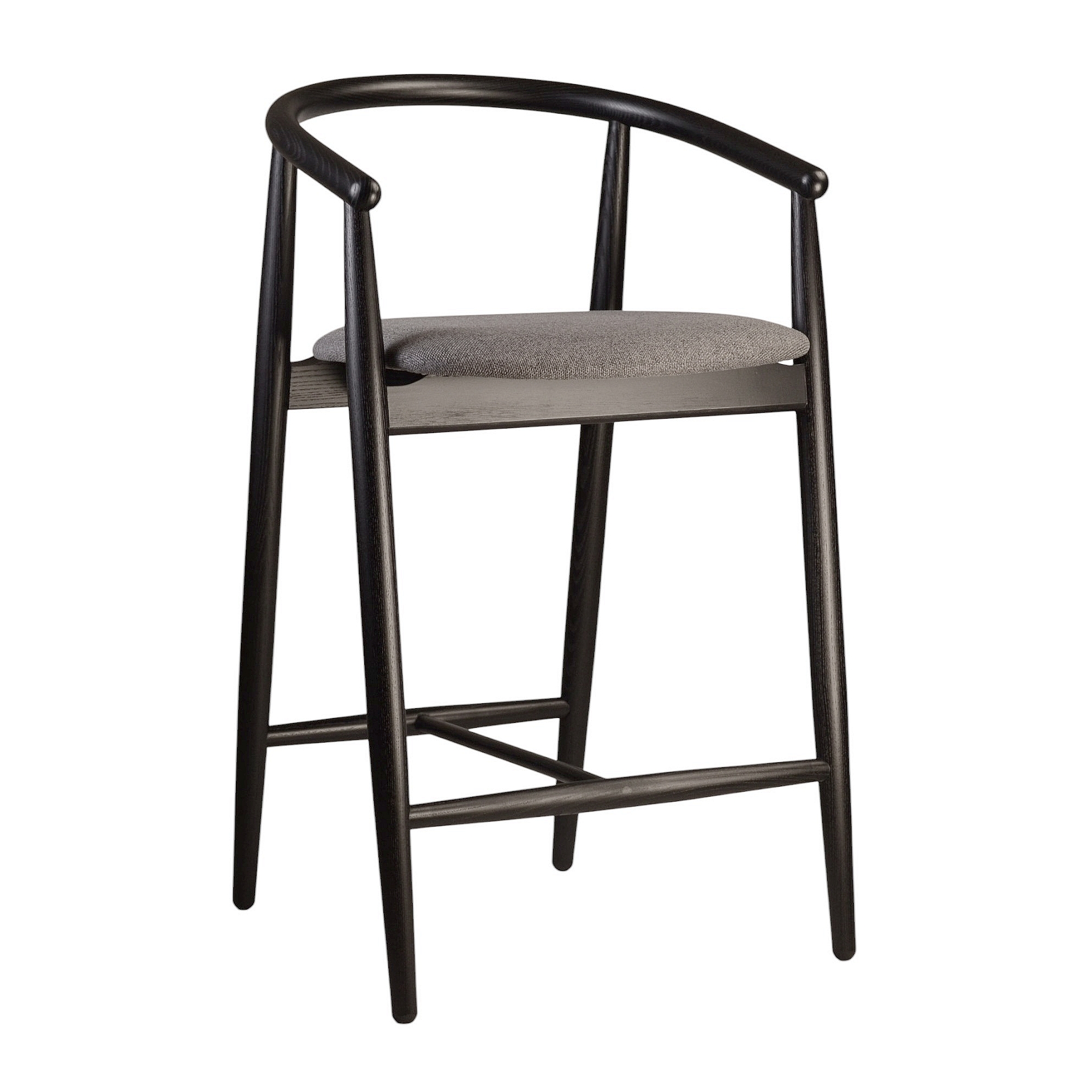 Зображення з  Стілець напівбарний Lovko Mamont чорний 26979005