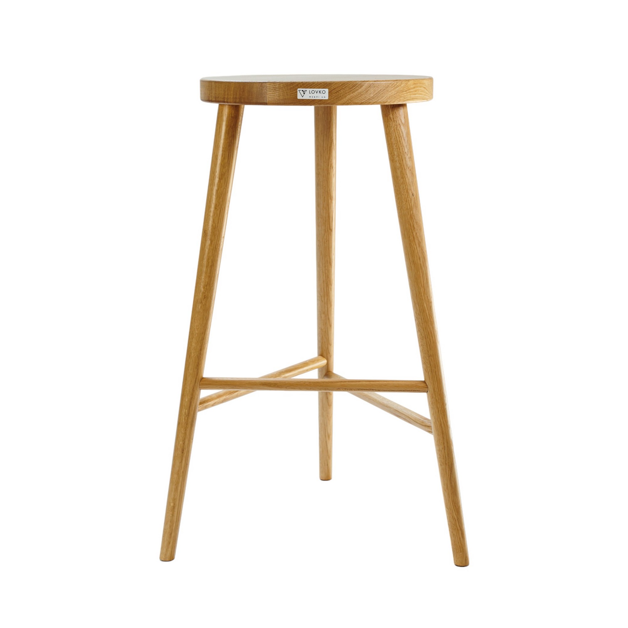 Зображення з  Стілець барний Lovko №3 натуральний (дуб) 14000000