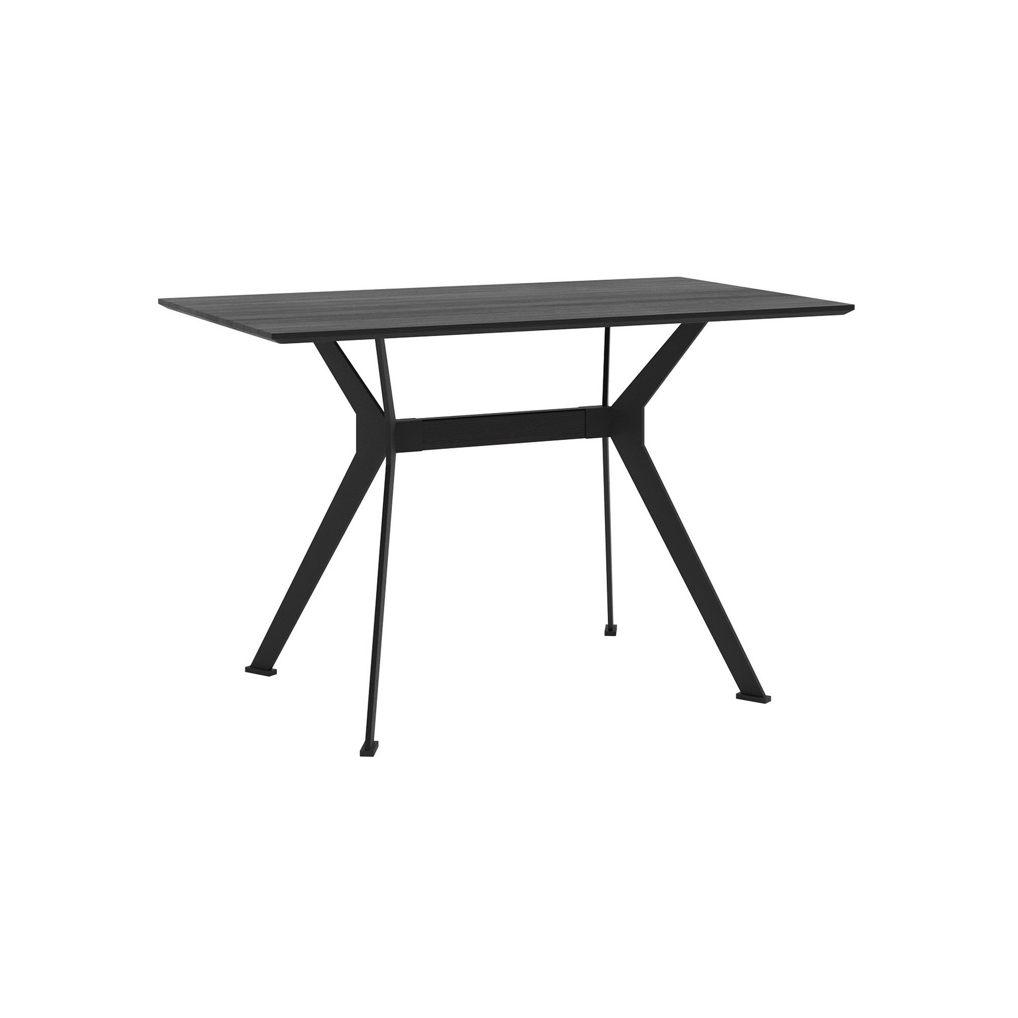 Зображення з  Стіл Lovko Stealth (Стелс) 120 х 70 чорні ноги / чорний дуб 83030120